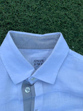 Load image into Gallery viewer, Armani junior luxury white shirt size M
