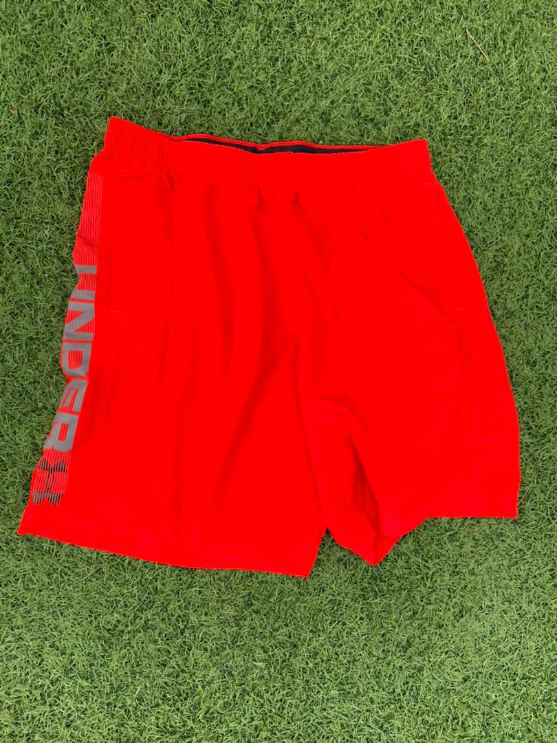 Armour red short size 7-8years