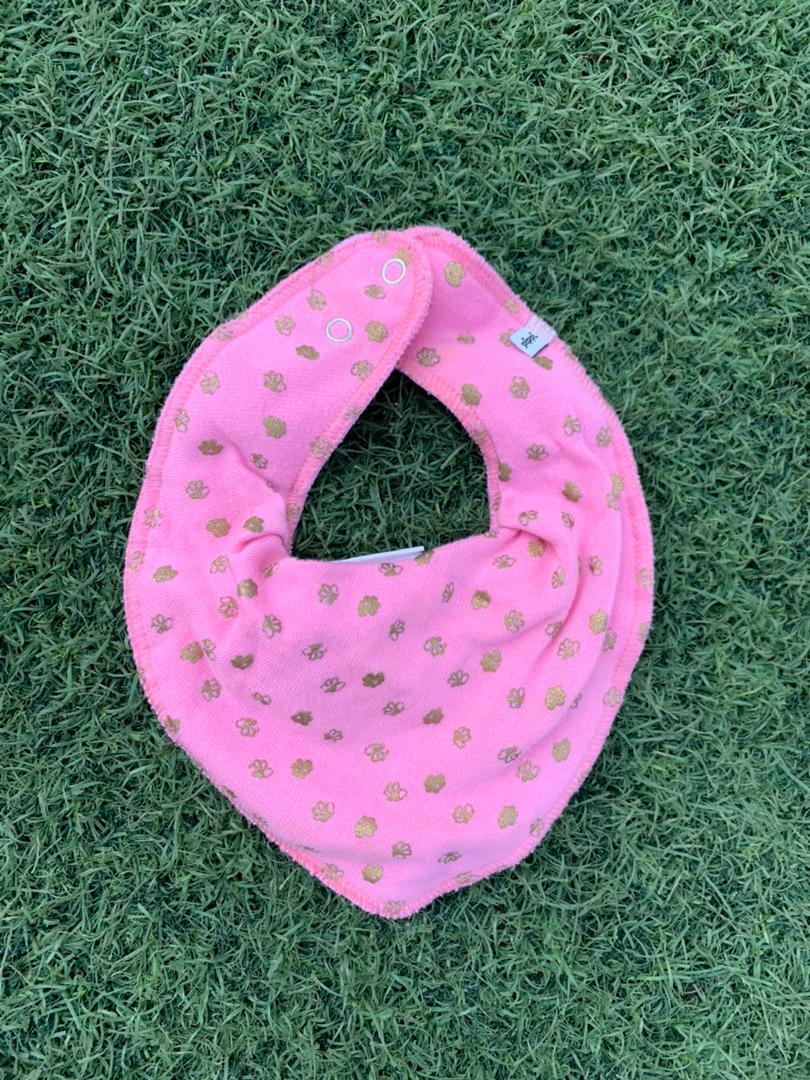 Baby pink bib