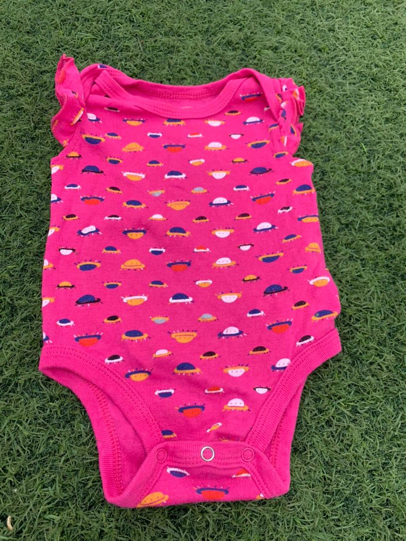 Baby pink bodysuit size 4-8months
