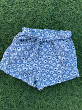 Load image into Gallery viewer, Black and blue baby girl short size 6-12months

