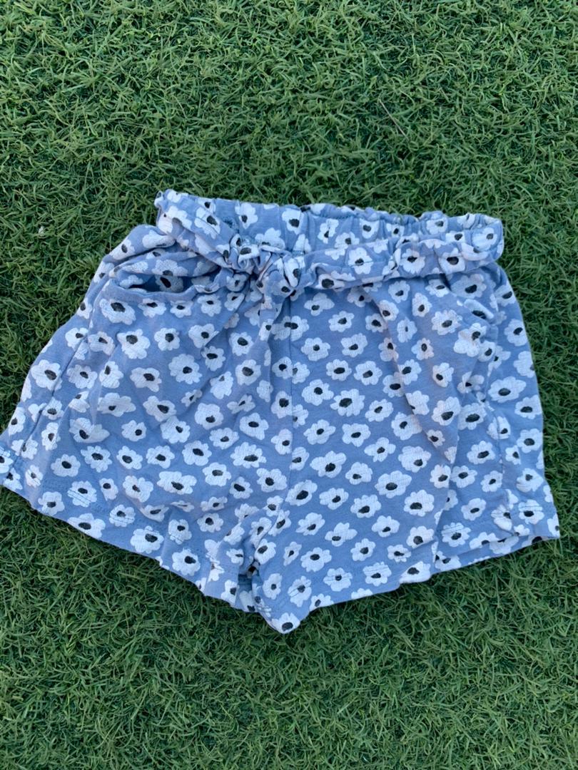 Black and blue baby girl short size 6-12months