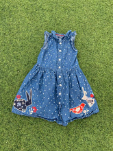 Load image into Gallery viewer, Blue denim dress size 6-12months
