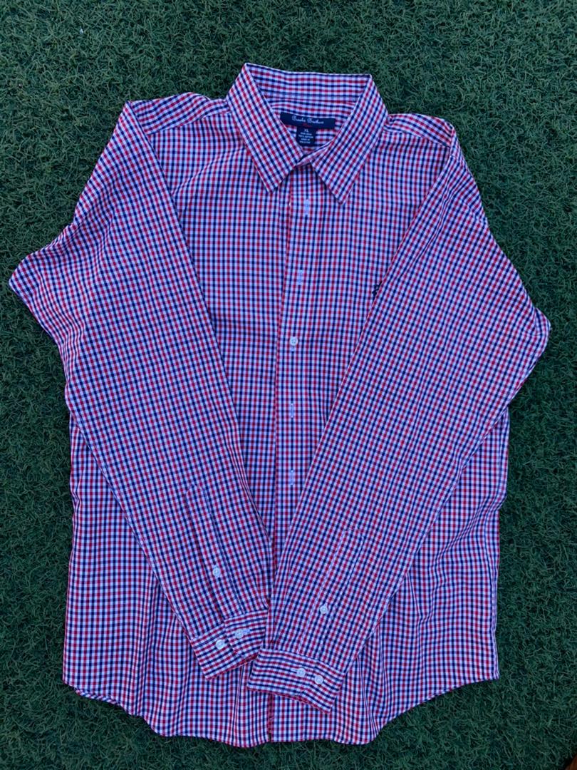 Brook brothers pink and blue shirt size XL
