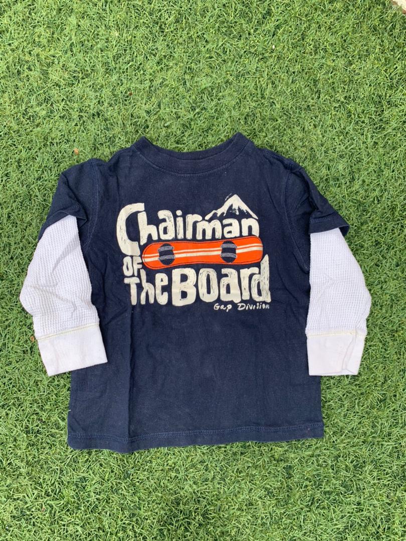 Chairman of the board graphic polo size 3years