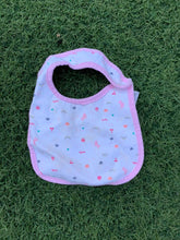 Load image into Gallery viewer, Child of mine pink and white bib

