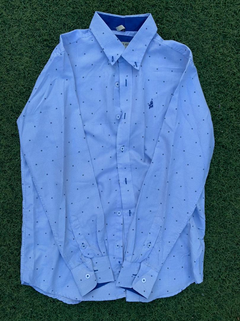 Clothing keep blue dots shirt size 13-14years