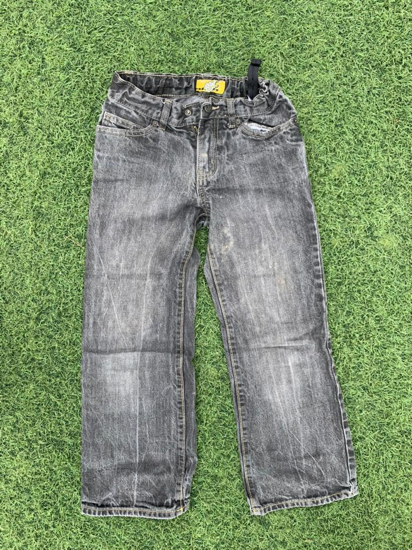 Grey Plain Stonewash Boys Jeans size 5 years