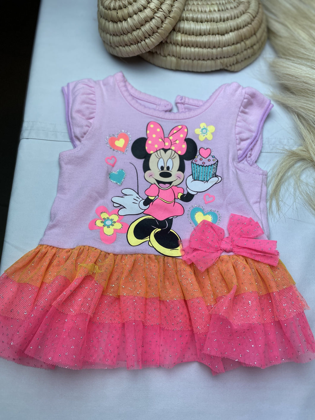 Mickey Mouse Printed Frock