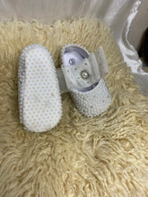 Load image into Gallery viewer, Custom Made beautiful White  Beaded Shoes - California - Pre-walker Size 3 US Baby
