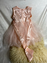 Load image into Gallery viewer, Macy&#39;s Sheer net and tulle light orange girls dress size 12 months
