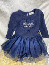 Load image into Gallery viewer, Children&#39;s Salon Le Chic Blue Ballerina Light Wool Tulle Dress - 12 to 18 Months

