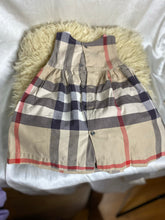 Load image into Gallery viewer, Burberry Classic Waist Hug Summer Dress - Girls 12 months
