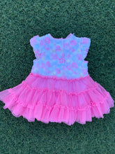 Load image into Gallery viewer, Macy Pink Princess Little me dress size 9 months
