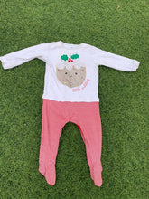 Load image into Gallery viewer, Little pudding overall size 6-12months
