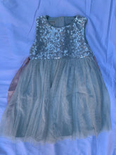 Load image into Gallery viewer, Monsoon Baby Top Glitter and tulle lace skirt Dress size 12-24 months
