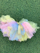 Load image into Gallery viewer, Multicolored tulle skirt size 0-1years
