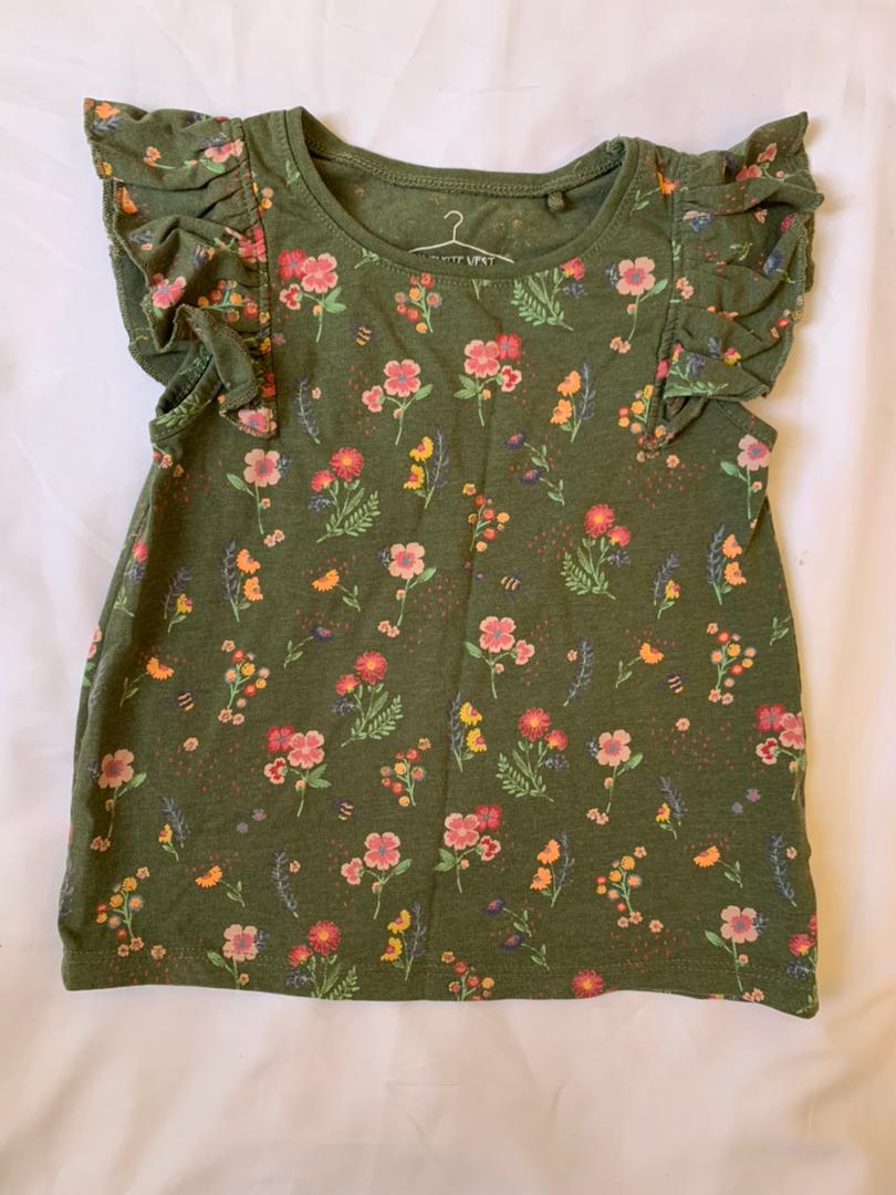 Next baby green top size 12-18months