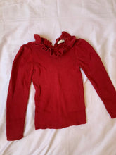 Load image into Gallery viewer, Next butterfly neck red top size 1-2 years
