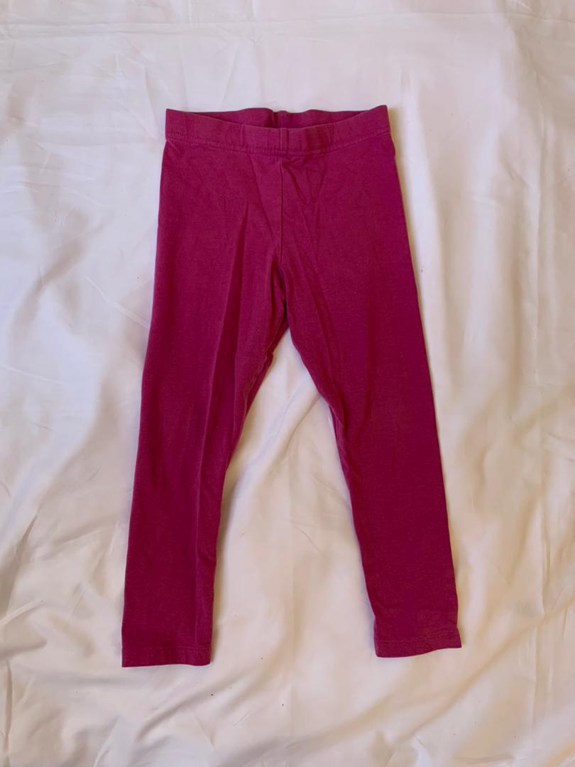 Next pink leggings size 3-4years