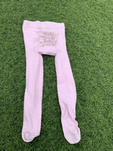 Load image into Gallery viewer, Pink baby leggings size 0-6months
