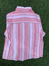 Load image into Gallery viewer, Pink striped boys shirt size 5years

