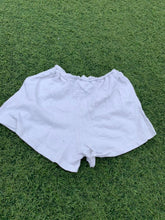 Load image into Gallery viewer, Plain white baby short size 6-24months
