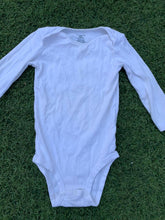 Load image into Gallery viewer, Plain white bodysuit size 3-8months
