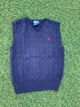 Load image into Gallery viewer, RL Polo blue cardigan size 8 years
