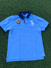 Load image into Gallery viewer, Ralph Lauren blue polo size 4-6 years
