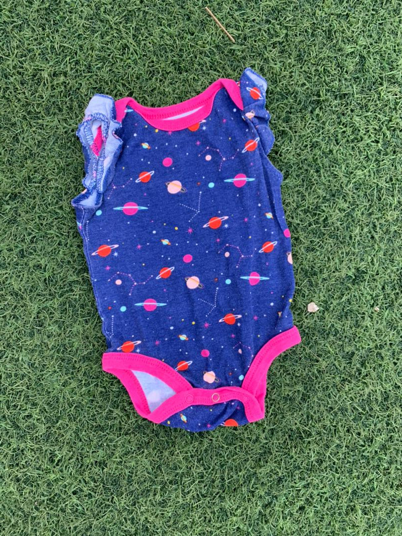 Space baby bodysuit size 0-6months