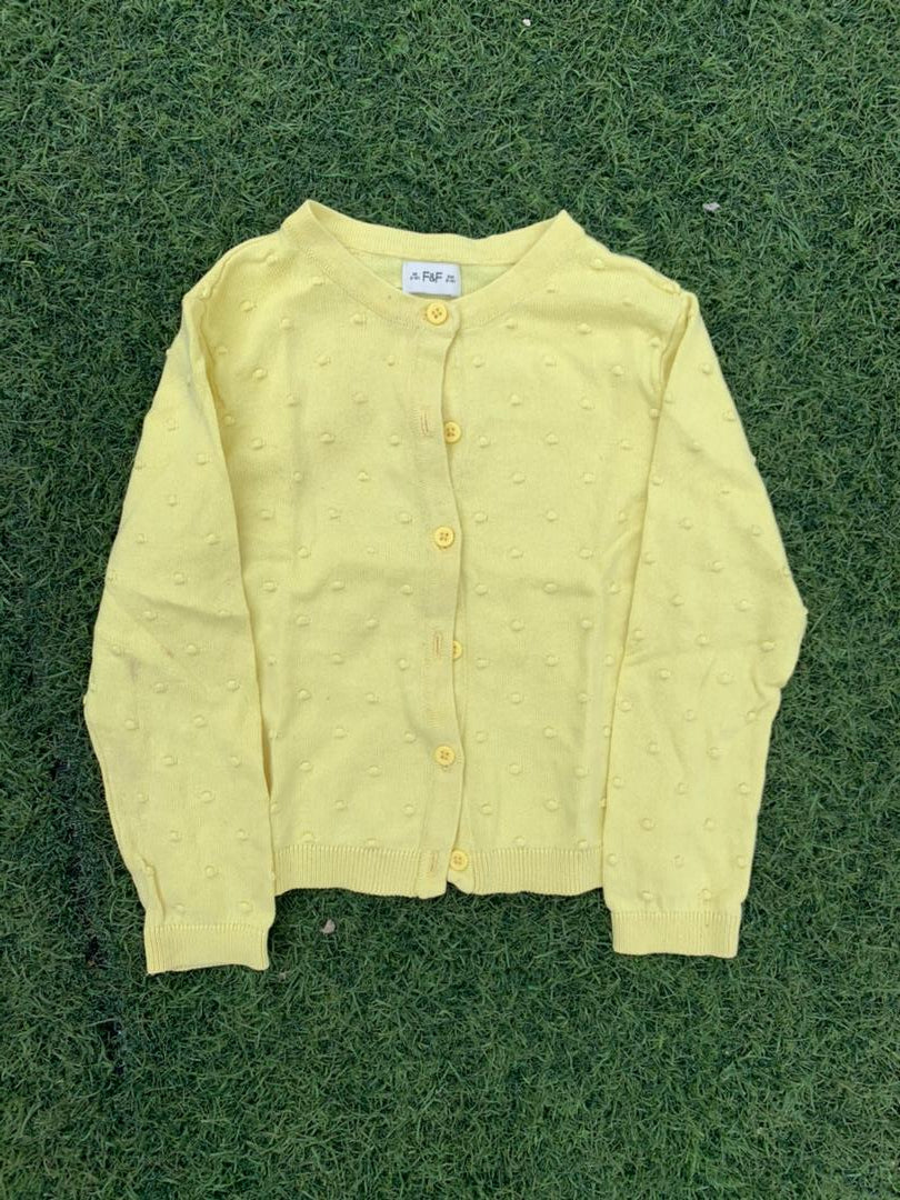 Yellow baby sweatshirt size 6-18months
